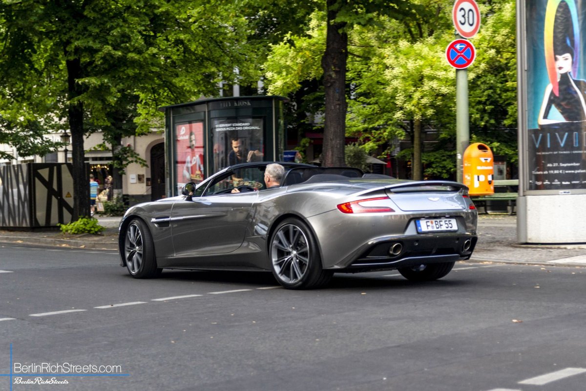 Aston Martin Vanquish Volante spotted in Berlin — BerlinRichStreets